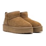 UGG اورجینال ساقدار رنگ قهوه ای - Image 2