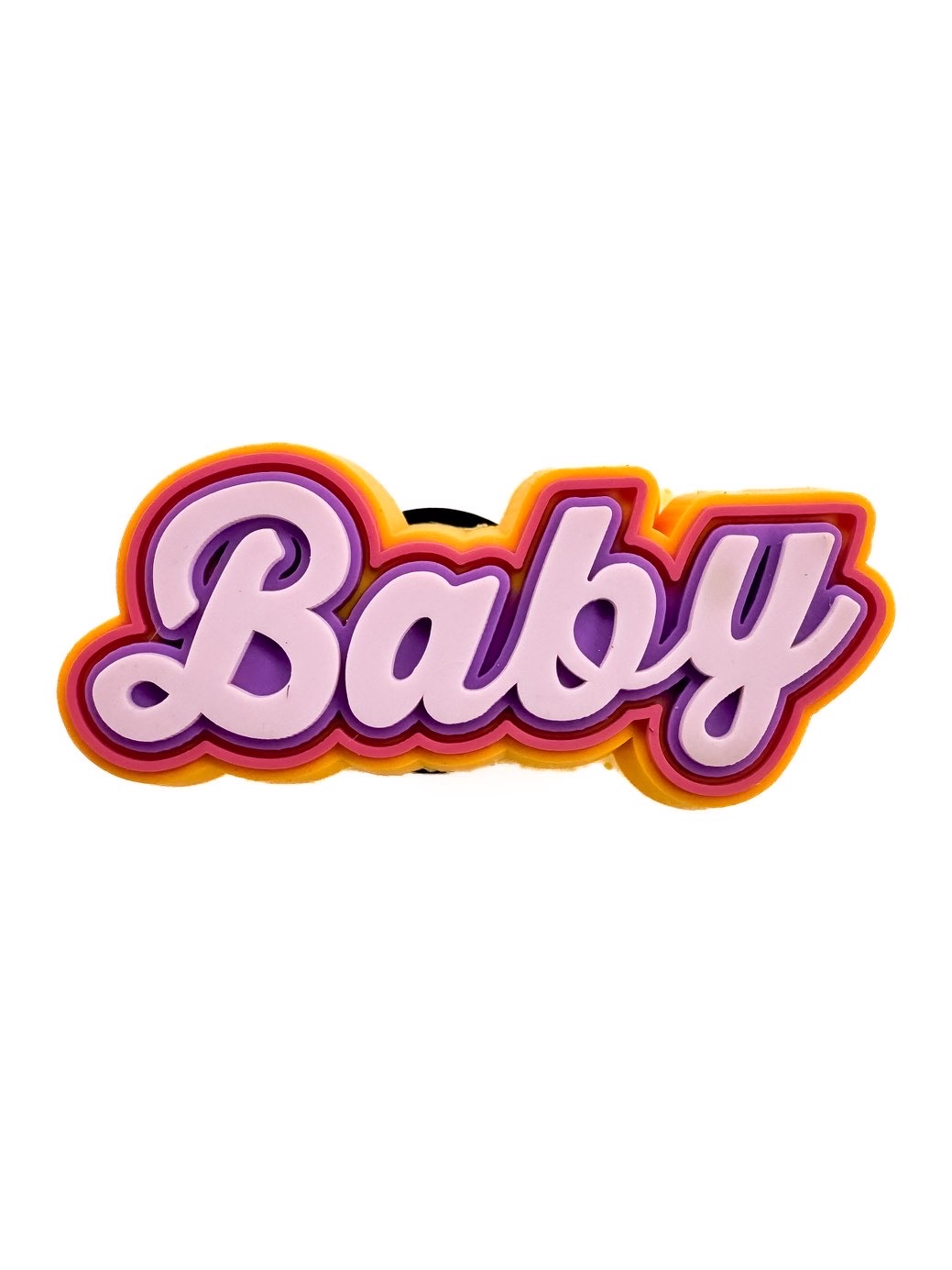 جیبیتز اورجینال نوشته baby نارنجی جیبیتز کراکس توپا کراکس