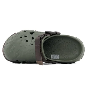 کراکس اطلس سبز ارتشی مردانه | Toopa Crocs