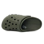 کراکس بایابند سبز زیتونی سفید زنانه | Crocs Bayaband - تصویر 3