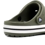 کراکس بایابند سبز زیتونی سفید زنانه | Crocs Bayaband - تصویر 5