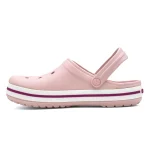 کراکس کروکبند صورتی سفید زنانه | Crocs Crocband - تصویر 3