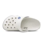 کراکس کروکبند سفید مشکی زنانه | Crocs Crocband - تصویر 2