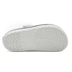 کراکس کروکبند سفید مشکی زنانه | Crocs Crocband - تصویر 3