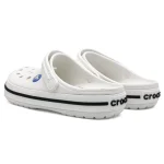 کراکس کروکبند سفید مشکی زنانه | Crocs Crocband - تصویر 8