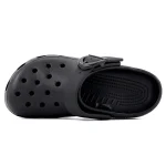 کراکس باکل مشکی زنانه | Crocs Buckle Clog - تصویر 3