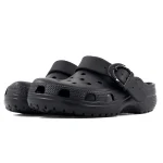 کراکس باکل مشکی زنانه | Crocs Buckle Clog - تصویر 4