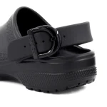 کراکس باکل مشکی زنانه | Crocs Buckle Clog - تصویر 5