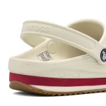 کراکس کروکبند رانر کرم زرشکی زنانه و مردانه | Crocs Crocband Runner - تصویر 5