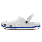 کراکس کروکبند رانر طوسی نوار آبی زنانه و مردانه | Crocs Crocband Runner - تصویر 4