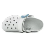 کراکس باکل سفید آبی زنانه | Crocs Buckle Clog - تصویر 2