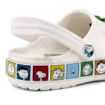 کراکس بچگانه اسنوپی سفید | Crocs Kids Peanuts - تصویر 5