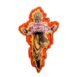 جیبیتز اورجینال Saiyan Goku فیگور | Crocs Jibbitz