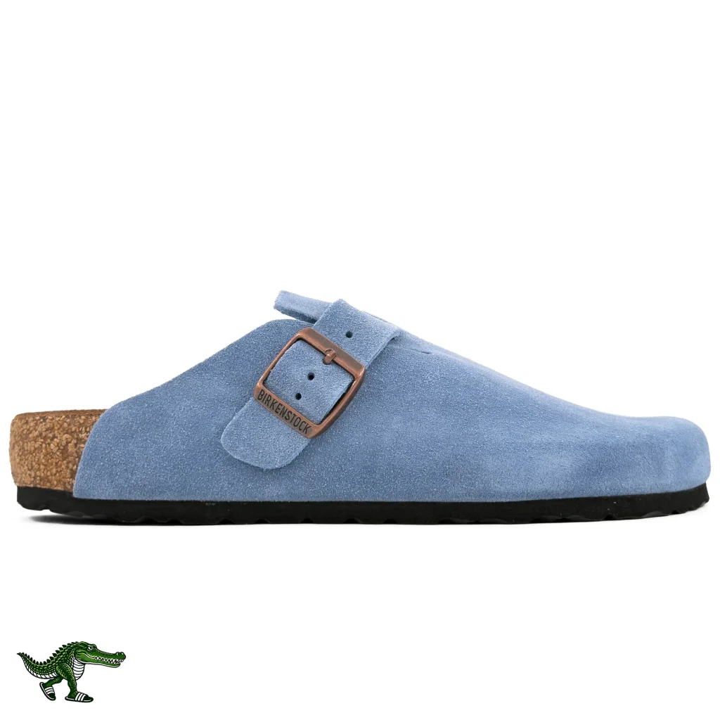 بیرکن استاک بوستون آبی آسمانی زنانه | Birkenstock Boston