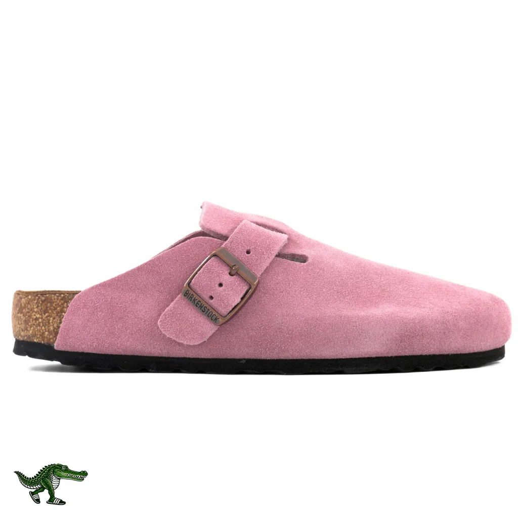 بیرکن استاک بوستون صورتی زنانه | Birkenstock Boston