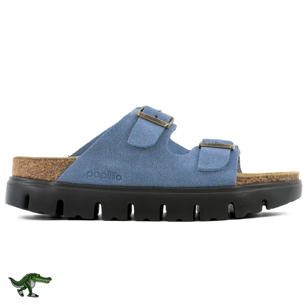 بیرکن استاک آریزونا پاپیلیو آبی آسمانی زنانه | Birkenstock Papillio Arizona